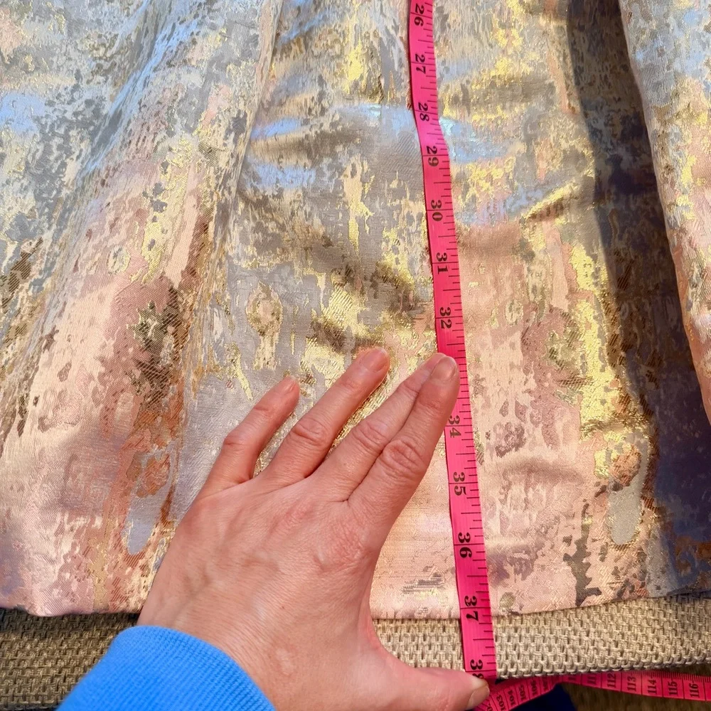 NWT Vince Camuto Jacquered Sleeveless Fit and Flare Dress size 14 - Picture 10 of 12